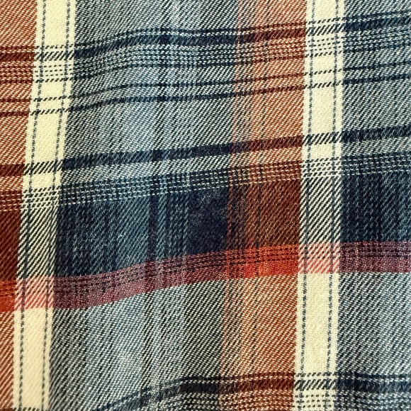 Tommy Bahama Button Up Plaid Casual Camp Shirt Seaspray Men’s XXL Short Sleeve - Picture 7 of 13